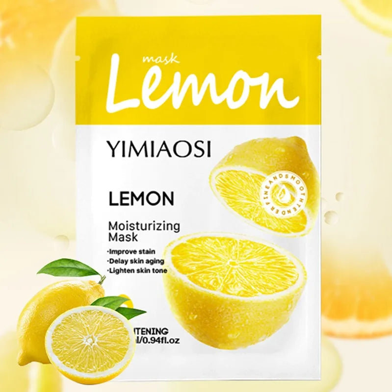 Fruit-flavored Mask, Hydrating, Moisturizing and Nourishing Skin Care Protein,gently Brightening The Complexion,plant-based Mask